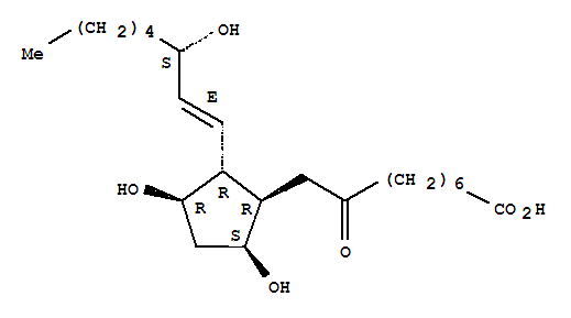Cyclopentanenonanoicacid, 3,5-dihydroxy-2-[(1E,3S)-3-hydroxy-1-octenyl]-h-oxo-, (1R,2R,3R,5S)-