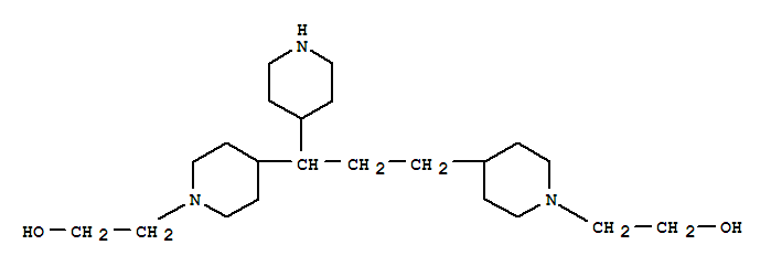 1-Piperidineethanol,4,4'-[1-(4-piperidinyl)-1,3-propanediyl]bis- (9CI)