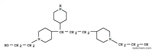 Molecular Structure of 71412-24-3 (4,4'-[1-(4-piperidyl)propane-1,3-diyl]bis(piperidine-1-ethanol))