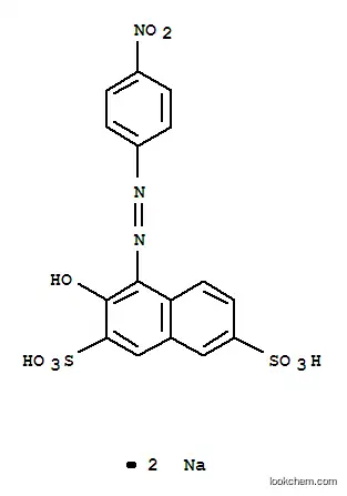 Disodium 3-hydroxy-4-((4-nitrophenyl)azo)naphthalene-2,7-disulphonate