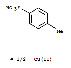 Benzenesulfonic acid,4-methyl-, copper(2+) salt (2:1)