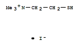 Molecular Structure of 7161-73-1 (Ethanaminium,2-mercapto-N,N,N-trimethyl-, iodide (1:1))