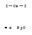 Molecular Structure of 71626-98-7 (Calcium iodide, hydrate(9CI))