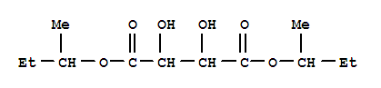Butanedioic acid,2,3-dihydroxy- (2R,3R)-, bis(1-methylpropyl) ester (9CI)