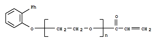 Polyethylene glycol o-phenylphenyl ether acrylat(72009-86-0)