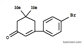 Molecular Structure of 72036-54-5 (5,5-Dimethyl-3-(4-bromophenyl)-cyclohex-2-en-1-one)