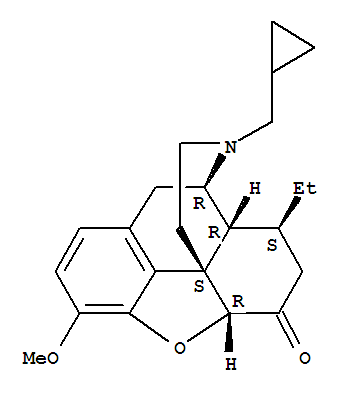 Morphinan-6-one,17-(cyclopropylmethyl)-4,5-epoxy-8-ethyl-3-methoxy-, (5a,8b)-