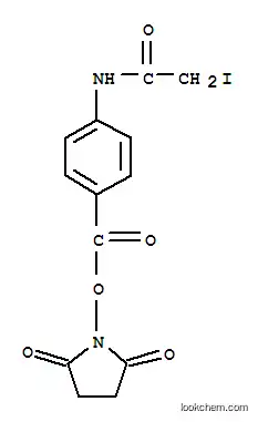 Molecular Structure of 72252-96-1 (N-succinimidyl-4-((iodoacetyl)amino)benzoate)