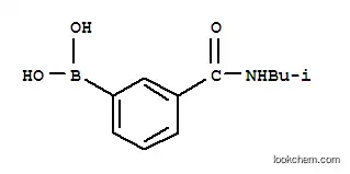 Molecular Structure of 723282-09-5 ([3-(Isobutylaminocarbonyl)phenyl]boronic acid)