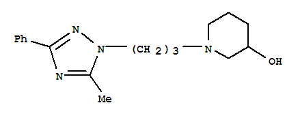4-(HYDROXY-3-PIPERIDYLPROPYL)-5-METHYL-2-PHENYLTRIAZOLE