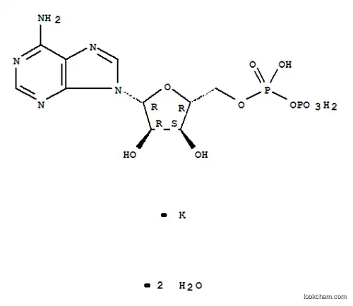 Molecular Structure of 72696-48-1 (ADENOSINE 5'-DIPHOSPHATE MONOPOTASSIUM SALT)