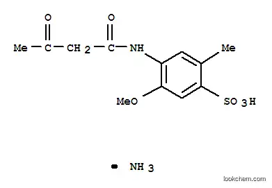 Ammonium 5-methoxy-2-methyl-4-(3-oxobutanamido)benzenesulfonate