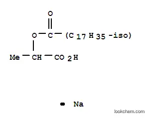 Molecular Structure of 73231-04-6 (sodium 2-(16-methylheptadecanoyloxy)propanoate)