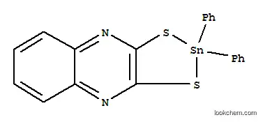 Molecular Structure of 73927-96-5 ((2,3-Quinoxalinyldithio)diphenyltin)