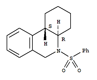 Phenanthridine,1,2,3,4,4a,5,6,10b-octahydro-5-(phenylsulfonyl)-, trans- (9CI) cas  7404-23-1