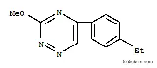 Molecular Structure of 74417-05-3 (as-Triazine, 5-(p-ethylphenyl)-3-methoxy-)