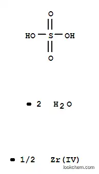 Molecular Structure of 7446-31-3 (Zirconium sulfate tetrahydrate)