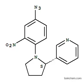 Molecular Structure of 74660-84-7 (N-4-azido-2-nitrophenylnornicotine)