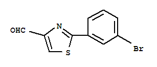 Best price/ 2-(3-Bromo-phenyl)-thiazole-4-carbaldehyde  CAS NO.750624-69-2