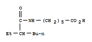 75113-47-2,6-[(2-ethyl-1-oxohexyl)amino]hexanoic acid,6-[(2-ethyl-1-oxohexyl)amino]hexanoic acid