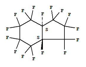 75240-06-1,trans-Perfluorobicyclo[4,3.0]nonane,1H-Indene,1,1,2,2,3,3,3a,4,4,5,5,6,6,7,7,7a-hexadecafluorooctahydro-, trans-; trans-Perfluorobicyclo[4.3.0]nonane;trans-Perfluorohydrindan