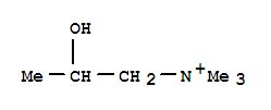 1-Propanaminium,2-hydroxy-N,N,N-trimethyl-