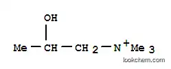 Molecular Structure of 7562-87-0 ((2-hydroxypropyl)trimethylammonium)