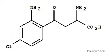Molecular Structure of 75802-84-5 (4-chlorokynurenine)