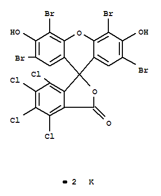 75888-73-2,PHLOXINE BK,Spiro[isobenzofuran-1(3H),9'-[9H]xanthen]-3-one,2',4',5',7'-tetrabromo-4,5,6,7-tetrachloro-3',6'-dihydroxy-, dipotassium salt(9CI); Japan Red 231; Japan Red No. 231; Phloxine BK; Red No.231