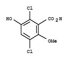 Benzoic acid,2,5-dichloro-3-hydroxy-6-methoxy-