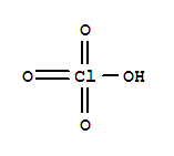 Molecular Structure of 7601-90-3 (Perchloric acid)