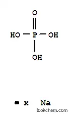Molecular Structure of 7632-05-5 (phosphoric acid, sodium salt)