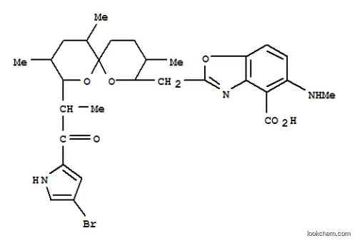 Molecular Structure of 76455-82-8 (4-BROMO-CALCIUM IONOPHORE A23187 FREE AC)