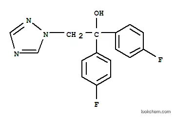 Molecular Structure of 76674-14-1 (1,1-bis(4-fluorophenyl)-2-(1,2,4-triazol-1-yl)ethanol)
