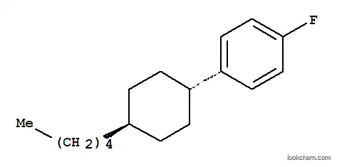 Molecular Structure of 76802-61-4 (TRANS-4''-PENTYLCYCLOHEXYL-4-FLUOROBENZENE)