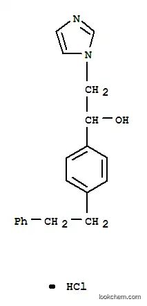 Molecular Structure of 77234-90-3 (alpha-[4-(phenethyl)phenyl]-1H-imidazol-1-ethanol monohydrochloride)