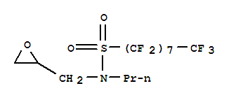 N-n-Propyl-N-(2,3-epoxypropyl)perfluorooctyl-sulfonamide