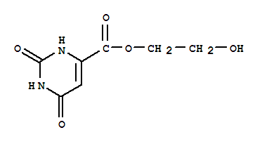 4-Pyrimidinecarboxylicacid, 1,2,3,6-tetrahydro-2,6-dioxo-, 2-hydroxyethyl ester