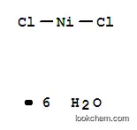 Molecular Structure of 7791-20-0 (Nickel(II) chloride hexahydrate)