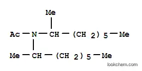 Molecular Structure of 77934-47-5 (N,N-di(1-Methyl heptyl) acetamide)