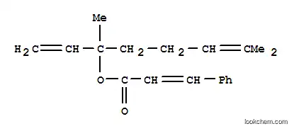 Molecular Structure of 78-37-5 (LINALYL CINNAMATE)