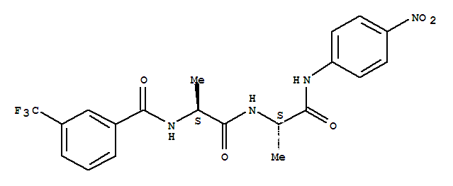 78044-16-3,3-trifluoromethylbenzoyl-dialanine-4-nitroanilide,3-trifluoromethylbenzoyl-dialanine-4-nitroanilide