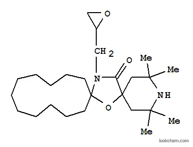 7-Oxa-3,20-diazadispiro5.1.11.2heneicosan-21-one, 2,2,4,4-tetramethyl-20-(oxiranylmethyl)-, homopolymer