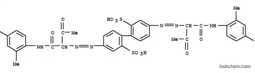 4,4'-bis[[1-[[(2,4-Dimethylphenyl)amino]carbonyl]-2-oxopropyl]azo][1,1'-biphenyl]-2,2'-disulphonic acid