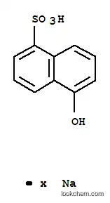 Molecular Structure of 79873-34-0 (5-Hydroxy-1-naphthalenesulfonic acid sodium salt)