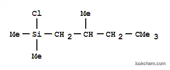 Molecular Structure of 79957-95-2 (chlorodimethyl(2,4,4-trimethylpentyl)silane)