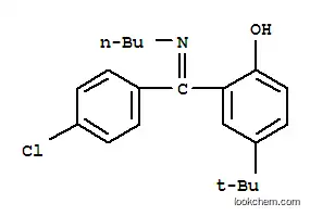 2-((Butylimino)(4-chlorophenyl)methyl)-4-(1,1-dimethylethyl)phenol