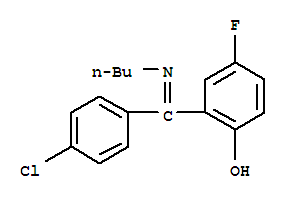 (6E)-6-[BUTYLAMINO-(4-CHLOROPHENYL)METHYLIDENE]-4-FLUORO-CYCLOHEXA-2,4 -DIEN-1-ONE