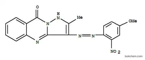 3-[(4-methoxy-2-nitrophenyl)azo]-2-methylpyrazolo[5,1-b]quinazolin-9(1H)-one