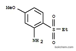Molecular Structure of 80036-86-8 (2-ethylsulphonyl-5-methoxyaniline)
